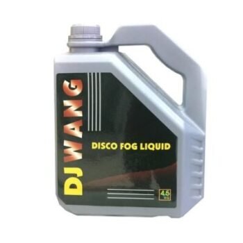 Dj wang Disco Fog Liquid Oil- 4.5L Extreme High Density - Long Lasting, High Output, Odorless Water Based Fog Machine Fluid -for 400 Watt to 1500 Watt Machines