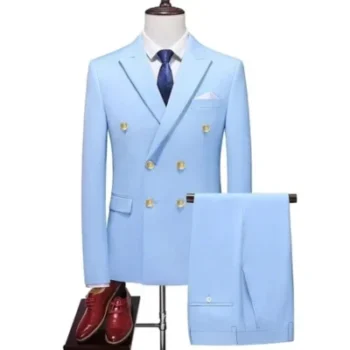 Smart Double Breasted Suit